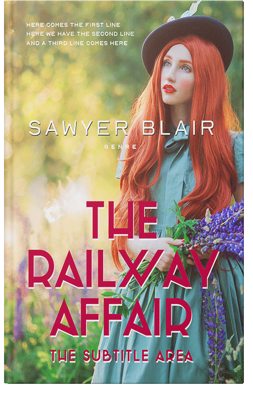 Front view of Mongoose #30216 - Premade Romance Book Cover