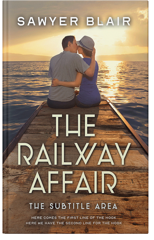 Front view of Premade Romance Book Cover - Spicy Mix