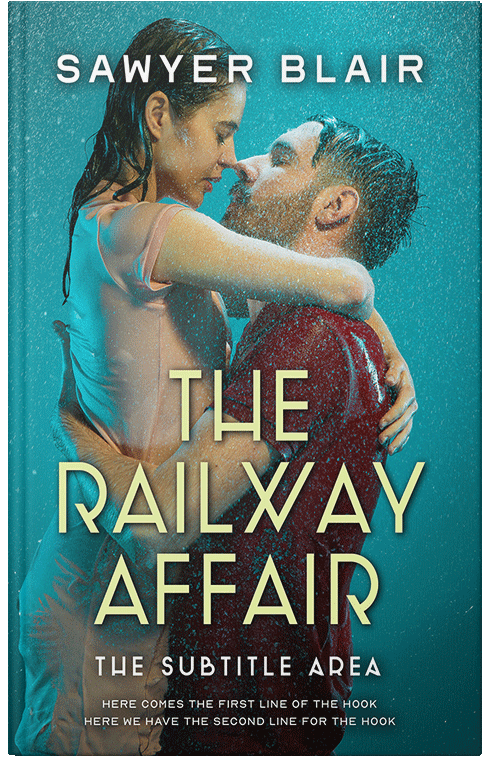 Front view of Paradiso #30221 - Premade Romance Book Cover