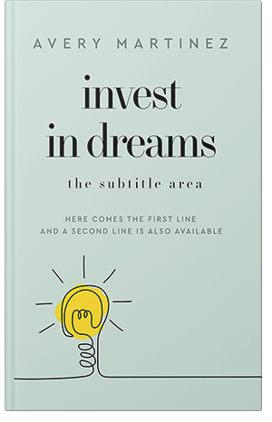 Pre Made Book Cover Paris White