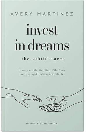 Pre Made Book Cover Paris White