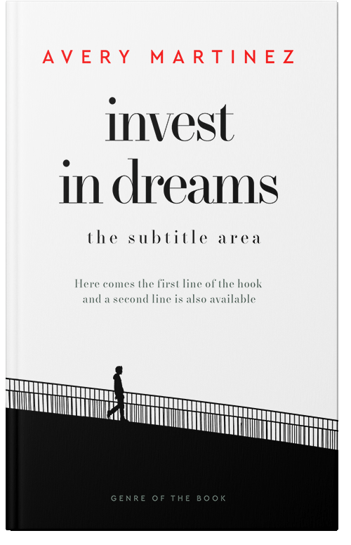 Front view of Dust Storm #30229 - Premade Literary Fiction Book Cover