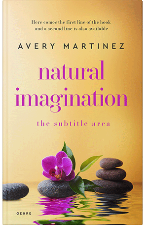 Pre Made Book Cover Buff