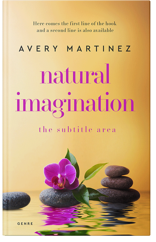 Front view of Buff #30232 - Premade Health & Mind & Body Book Cover