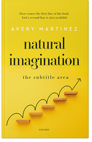 Pre Made Book Cover Ripe Lemon