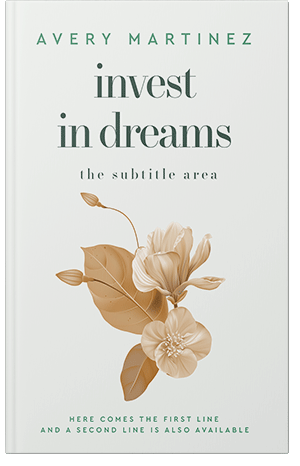 Pre Made Book Cover Desert Storm