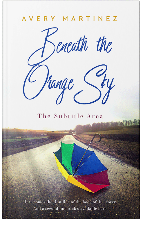 Front view of Scarpa Flow #30248 - Premade Literary Fiction Book Cover