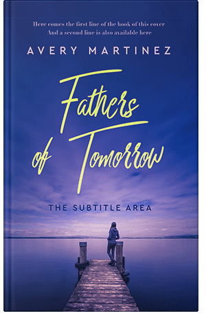 Pre Made Book Cover Bay of Many