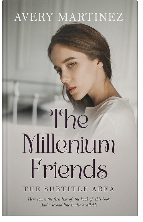 Front view of Premade Teen & Young Adult Book Cover - Cloud