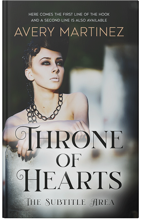 Front view of Premade Erotica Book Cover - Heavy Metal