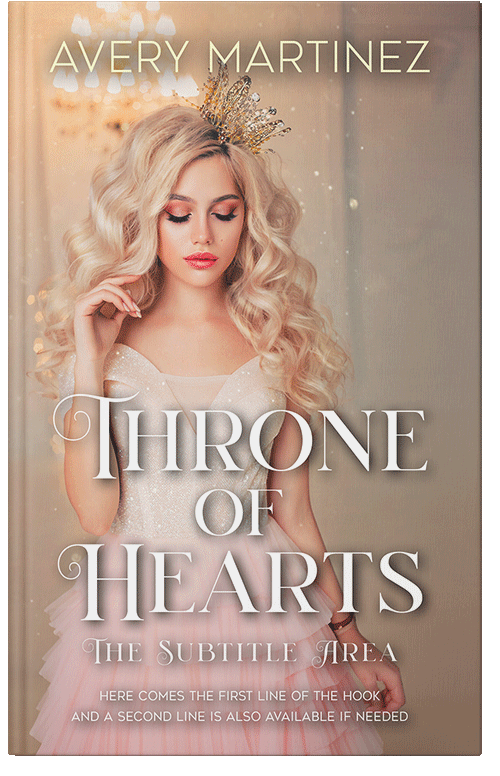 Front view of Quicksand #30268 - Premade Fantasy Book Cover