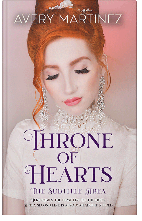 Front view of Wafer #30269 - Premade Chick Lit Book Cover