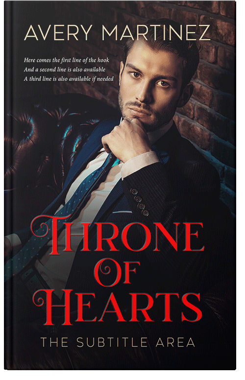 Front view of Premade Business Book Cover - Cinder