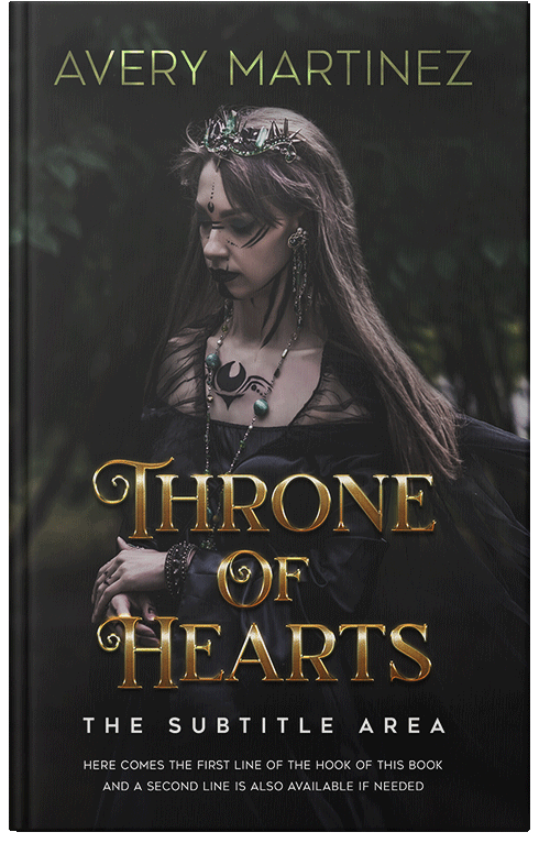 Front view of Log Cabin #30282 - Premade Fantasy Book Cover