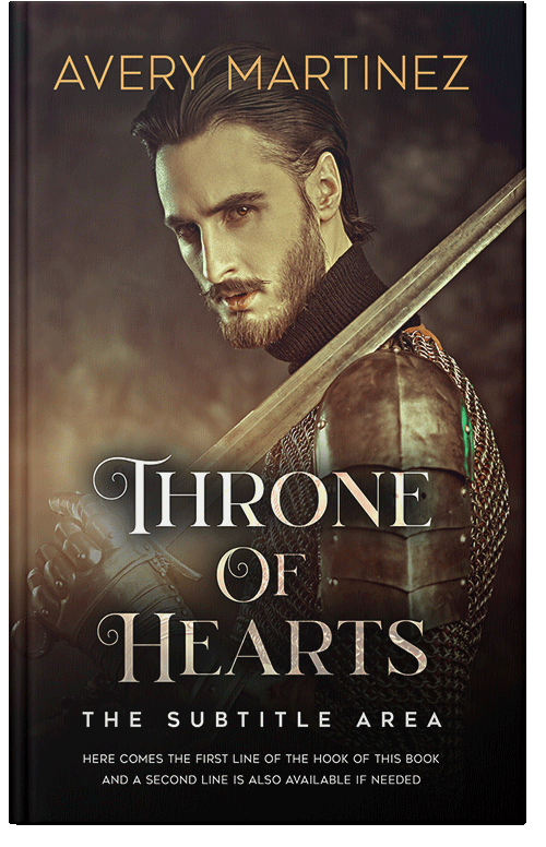 Front view of Night Rider #30283 - Premade Historical Book Cover