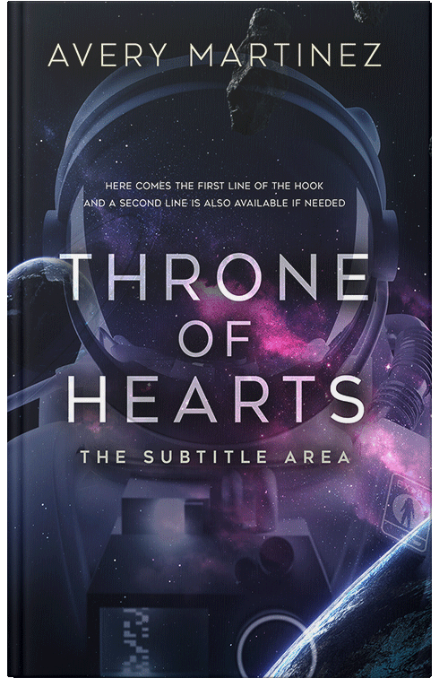 Front view of Mirage #30288 - Premade Science Fiction Book Cover