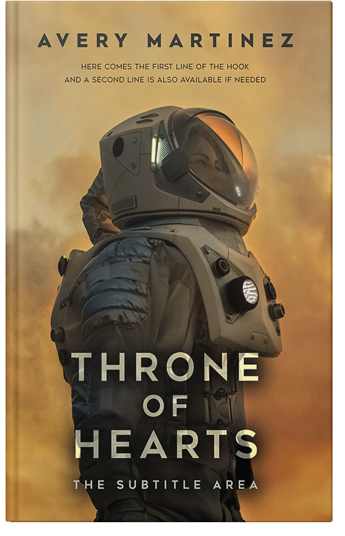 Front view of Muddy Waters #30290 - Premade Science Fiction Book Cover