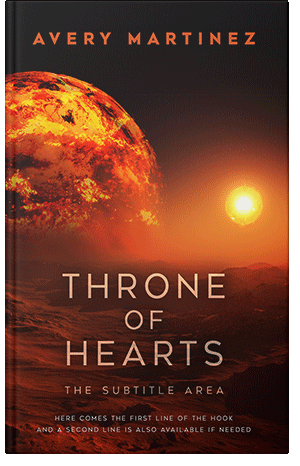 Pre Made Book Cover Hot Cinnamon