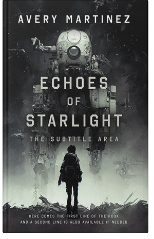 Pre Made Book Cover Clay Ash