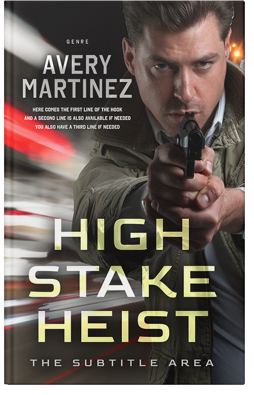 Front view of Cameo #30302 - Premade Mystery & Thriller & Suspense Book Cover