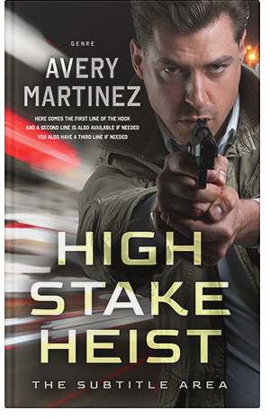 Pre Made Book Cover Cameo