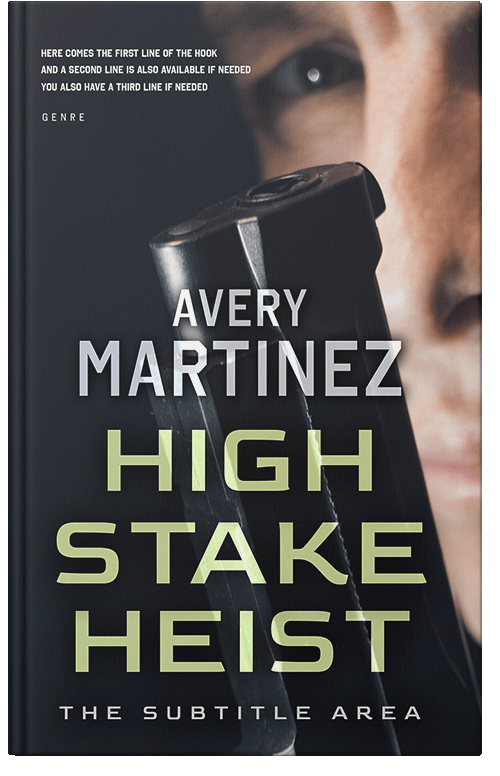 Front view of Chino #30305 - Premade Mystery & Thriller & Suspense Book Cover