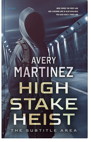 Pre Made Book Cover Steel Gray