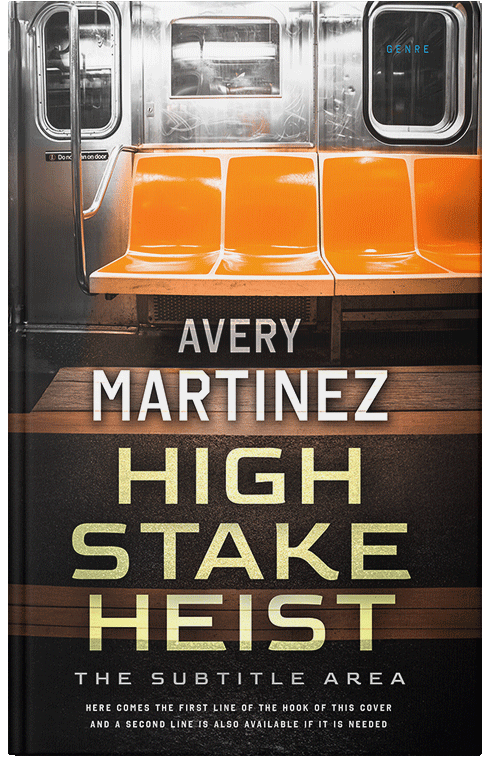 Front view of Tacao #30311 - Premade Mystery & Thriller & Suspense Book Cover