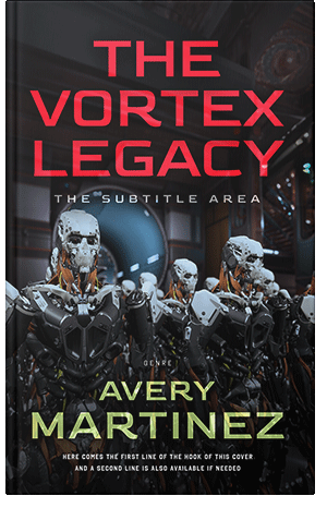 Pre Made Book Cover New York Pink