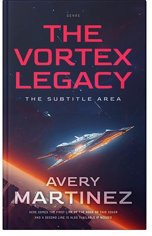 Pre Made Book Cover Mirage