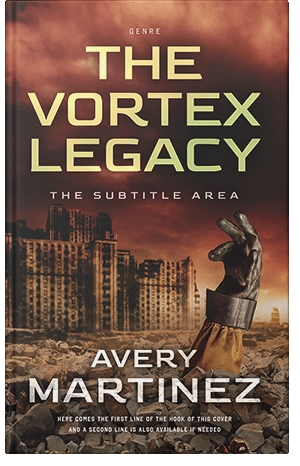 Pre Made Book Cover Bistre