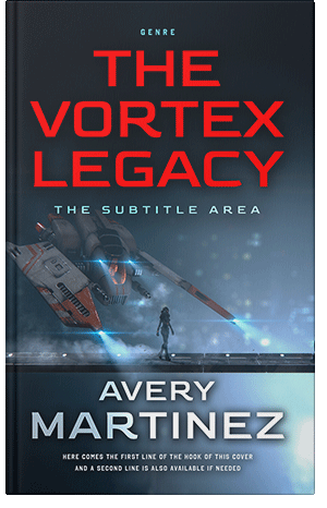 Pre Made Book Cover Mirage