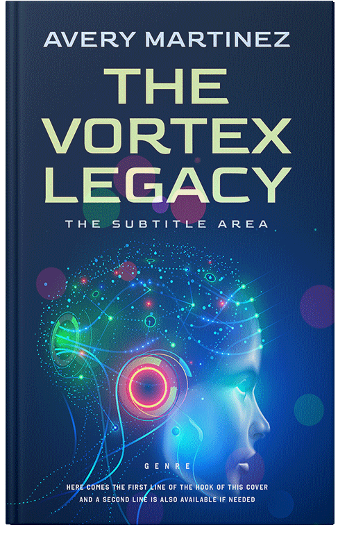 Front view of Premade Science Fiction Book Cover - Madison