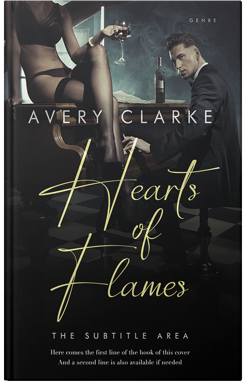 Front view of Woodsmoke #30356 - Premade Erotica Book Cover