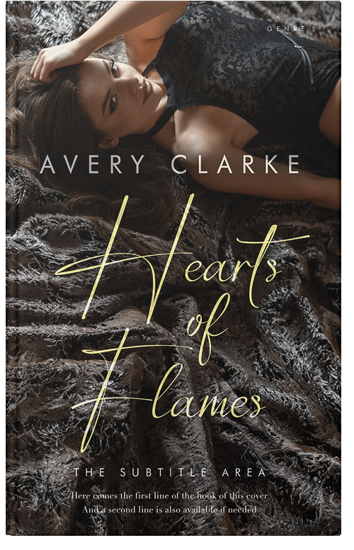 Front view of Premade Erotica Book Cover - Zeus