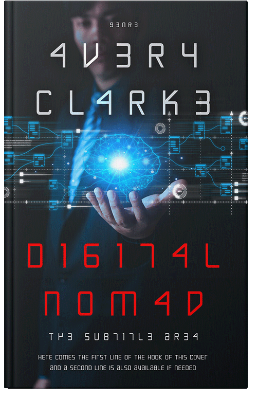 Front view of Bunker #30369 - Premade Science Fiction Book Cover