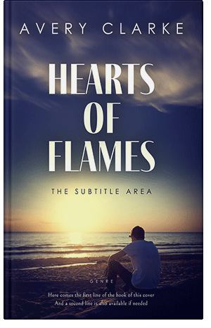 Pre Made Book Cover Martinique