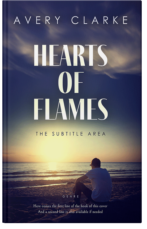 Front view of Martinique #30371 - Premade Teen & Young Adult Book Cover