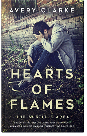 Pre Made Book Cover Green Mist