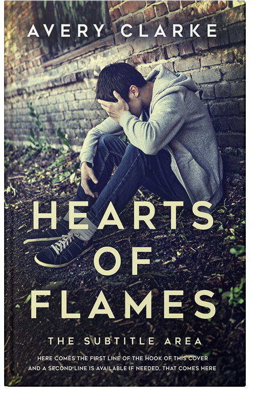 Front view of Green Mist #30379 - Premade Teen & Young Adult Book Cover