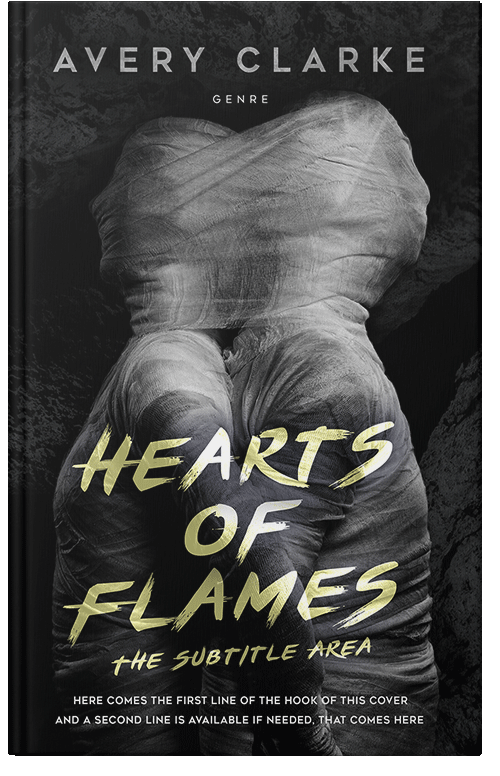 Front view of Eagle #30381 - Premade Paranormal & Urban Book Cover