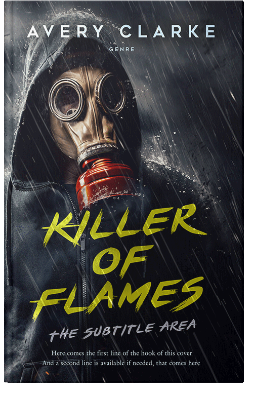 Front view of Woodsmoke #30389 - Premade Apocalyptica Book Cover