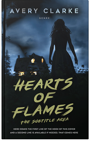 Pre Made Book Cover Aztec