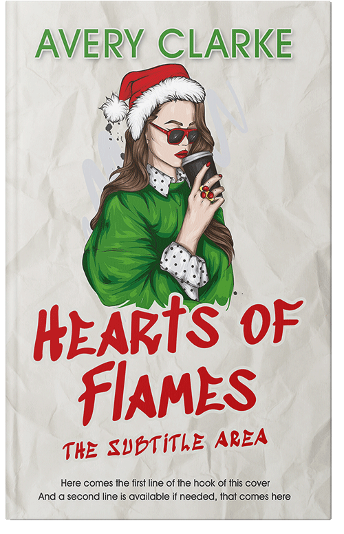 Front view of Cararra #30396 - Premade Teen & Young Adult Book Cover