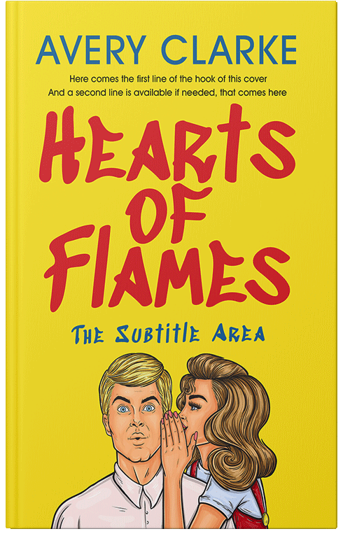 Front view of Premade Romance Book Cover - Ripe Lemon