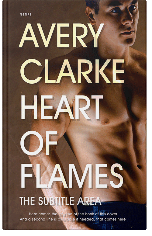 Front view of Cedar #30416 - Premade Erotica Book Cover