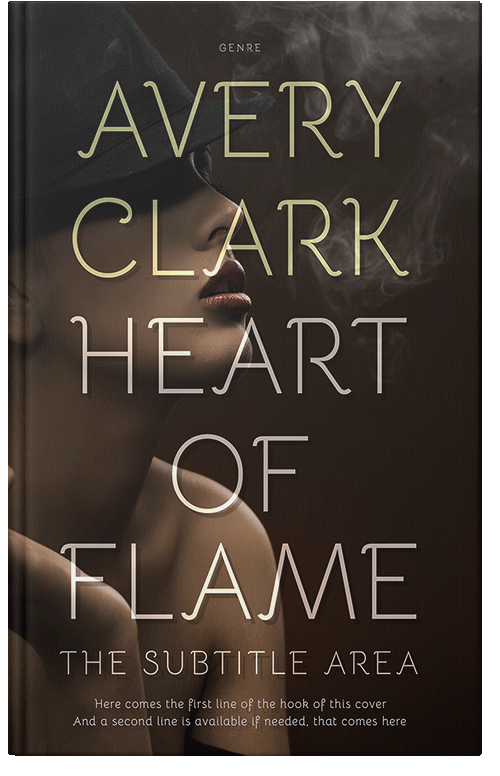 Front view of Oil #30418 - Premade Erotica Book Cover