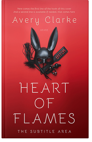 Pre Made Book Cover Brick Red