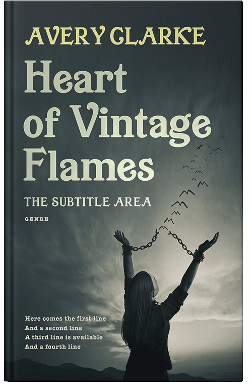 Front view of Outer Space #30428 - Premade Romance Book Cover