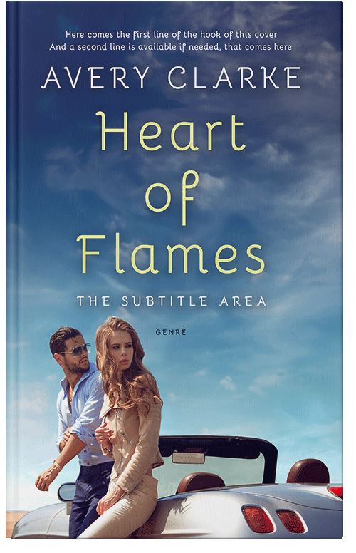 Front view of Premade Romance Book Cover - Rhino